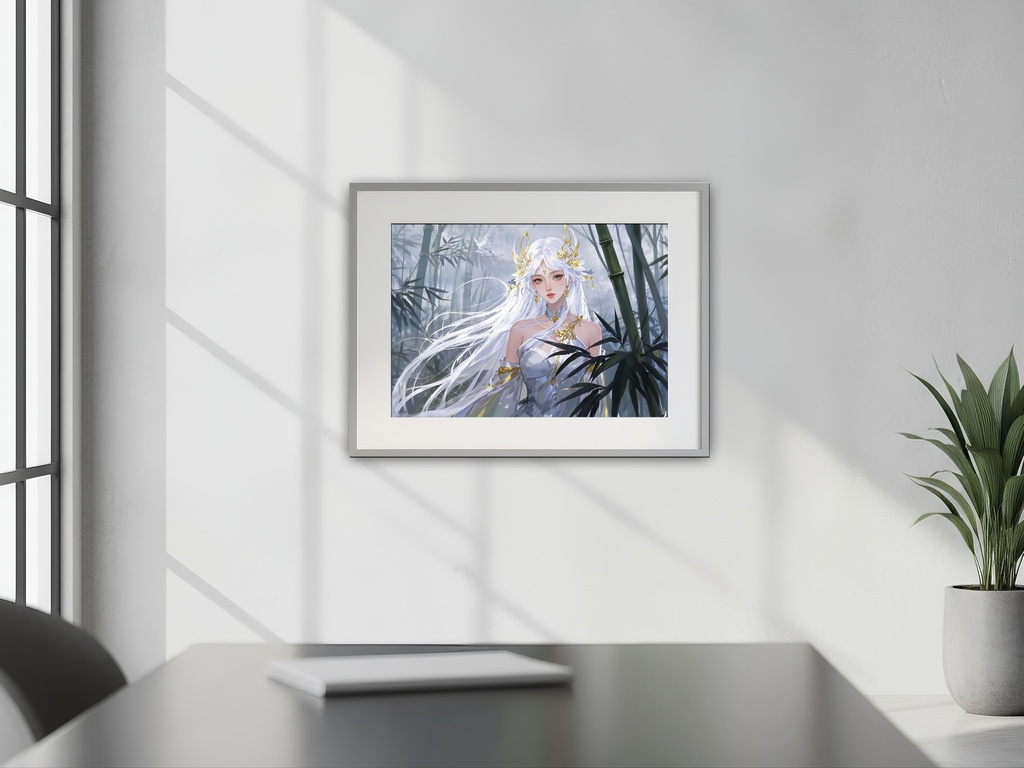 シルバークイーン肖像