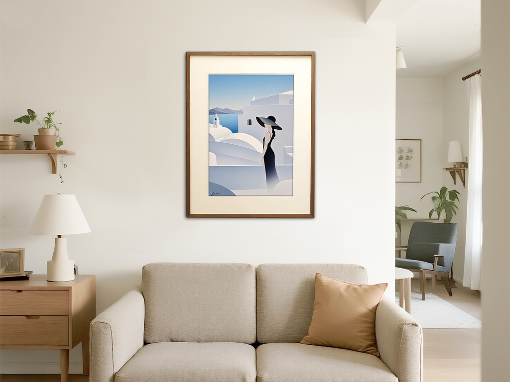 黒いドレスの女性