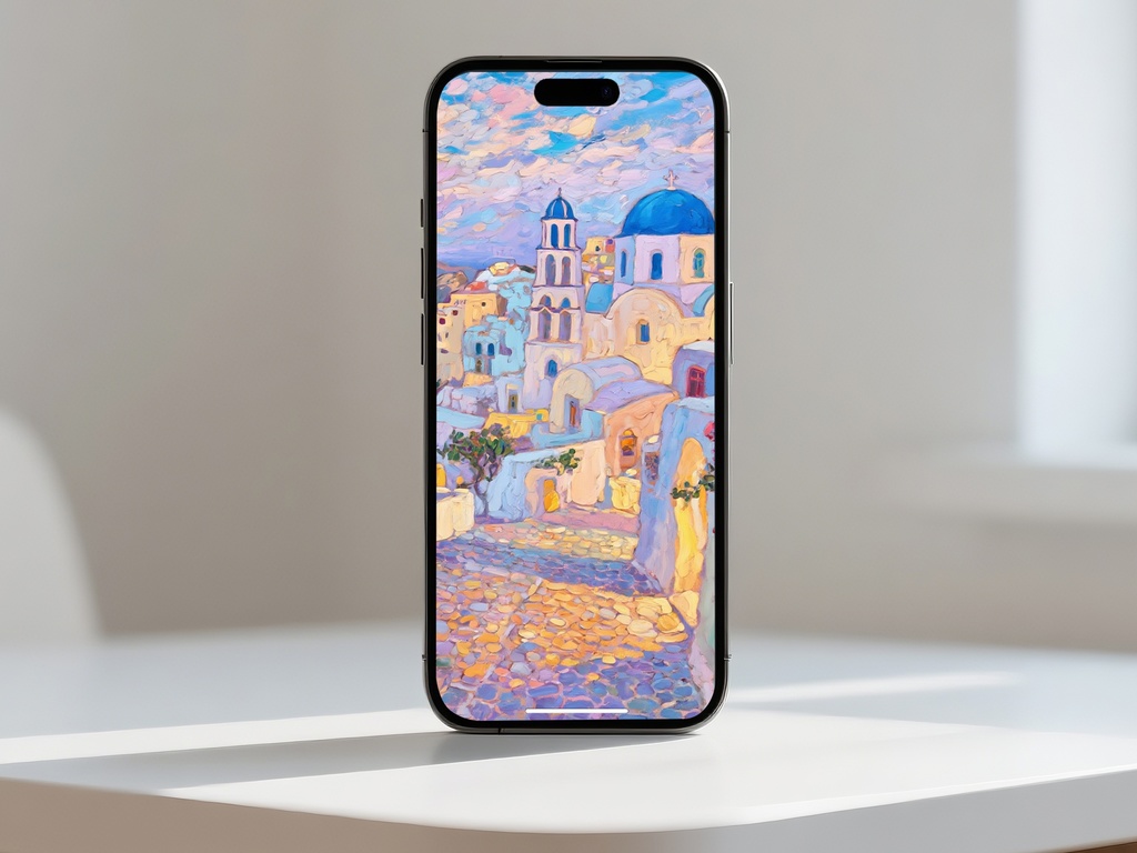 サントリーニと豪華客船