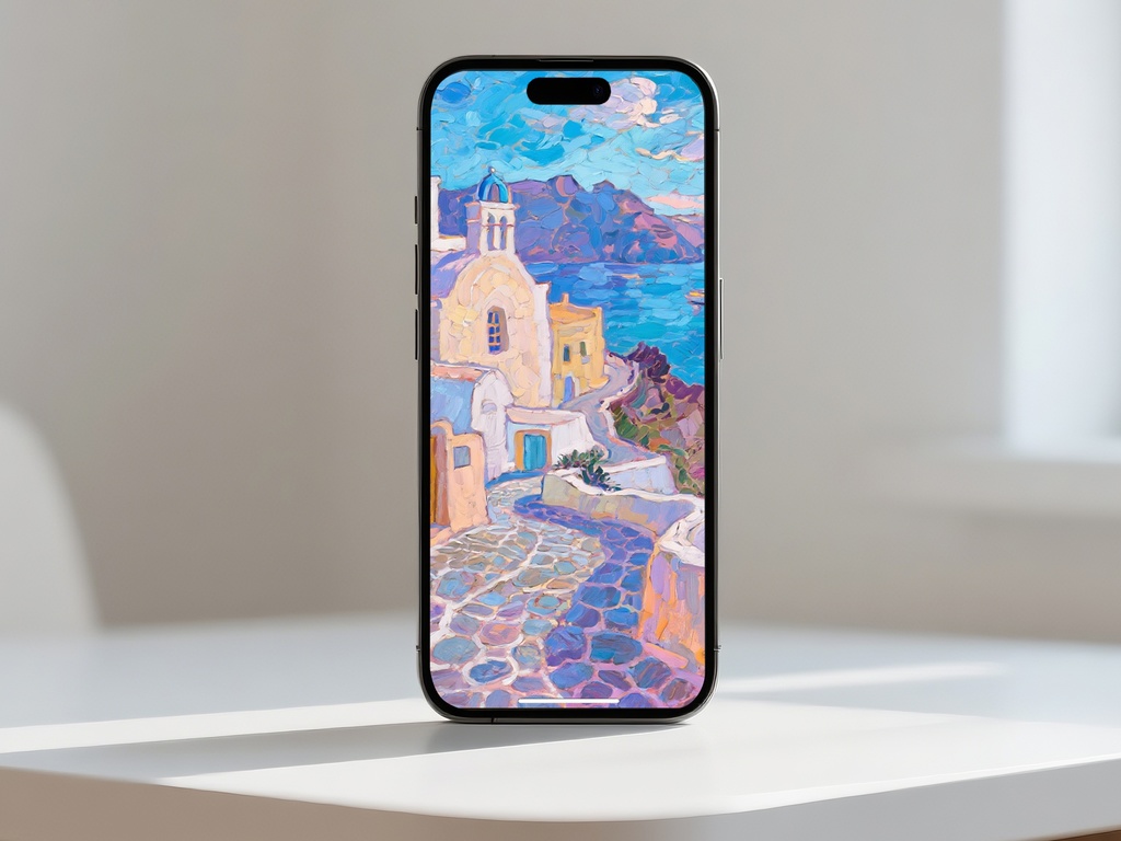 サントリーニと海の輝き