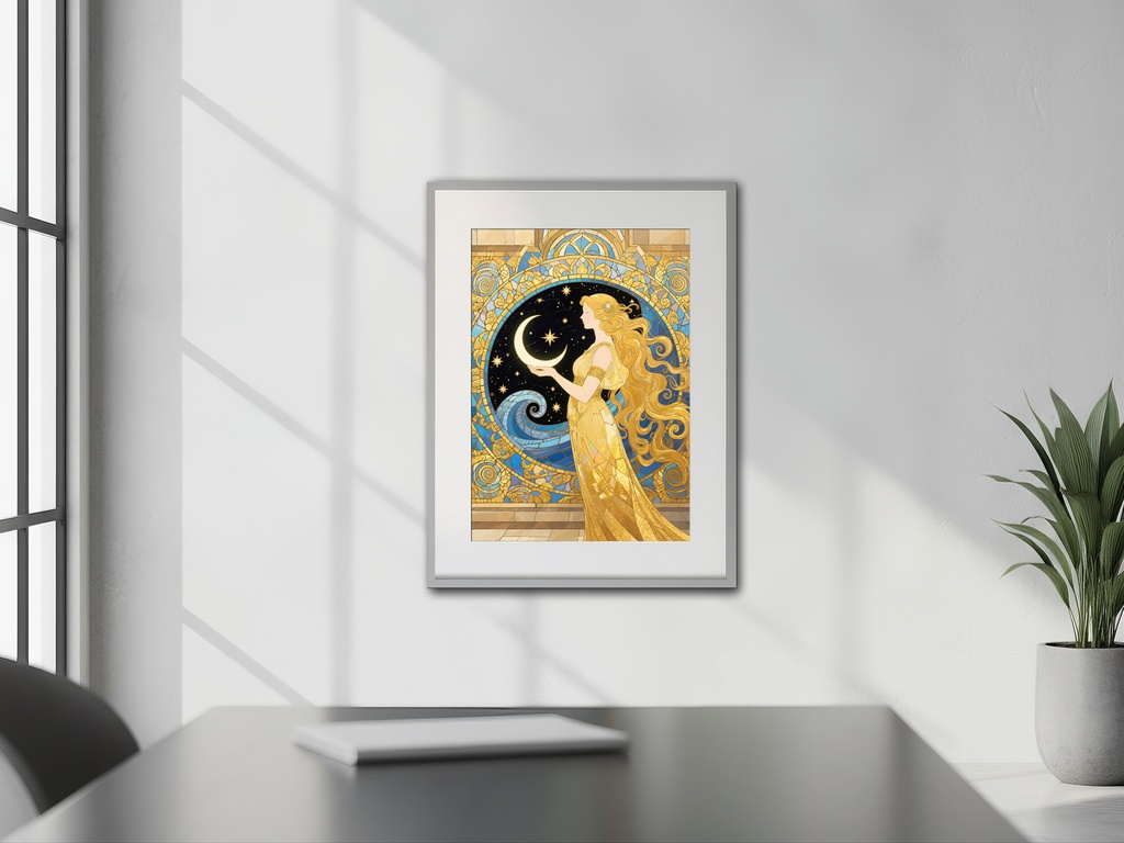 月の女神に願いを