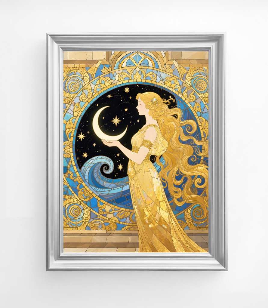 月の女神に願いを