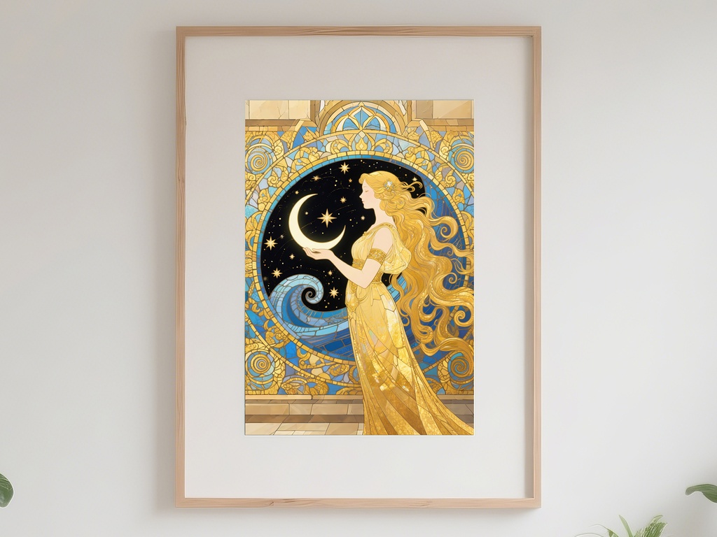 月の女神に願いを