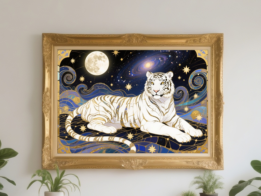 白虎/月の女神の化身