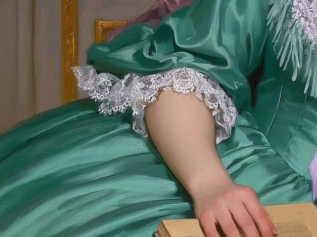 もの思いにふける午後の女性