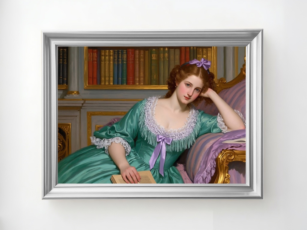 もの思いにふける午後の女性