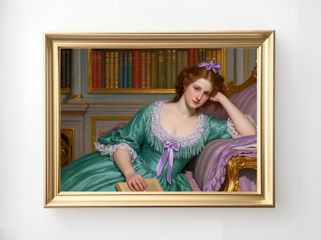 もの思いにふける午後の女性