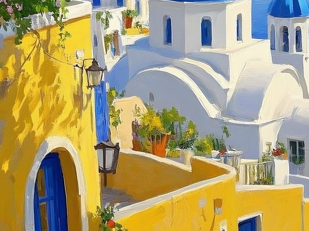 サントリーニ島の海辺