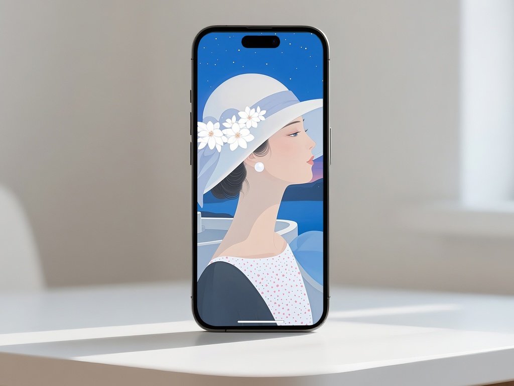 静かな夕暮れの海辺