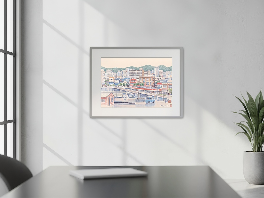 長崎市街の懐かしい街並み