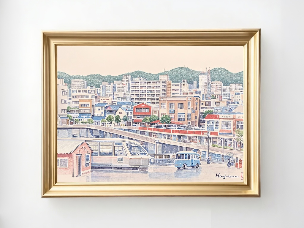 長崎市街の懐かしい街並み