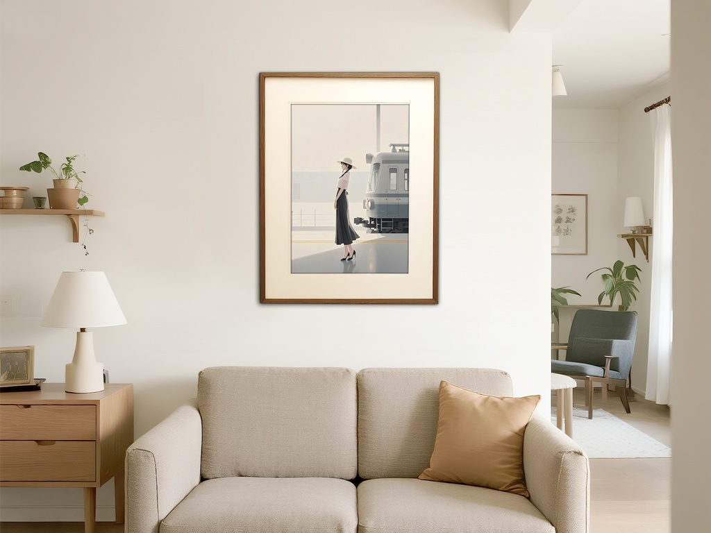 駅のプラットフォーム