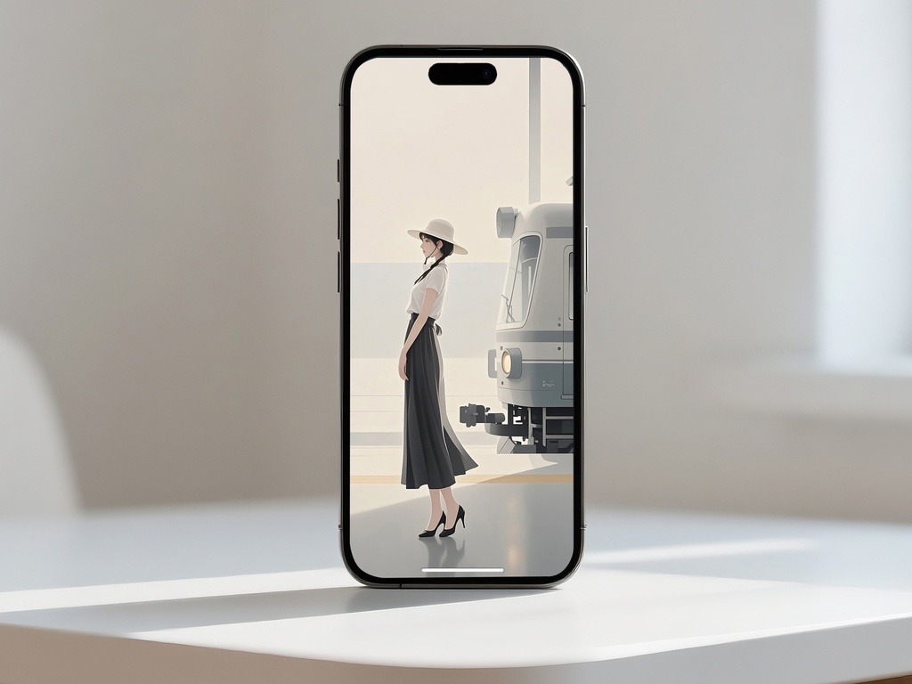 駅のプラットフォーム