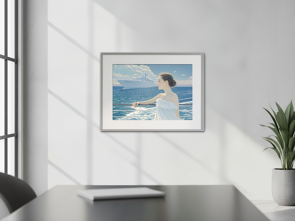 光と海のハーモニー