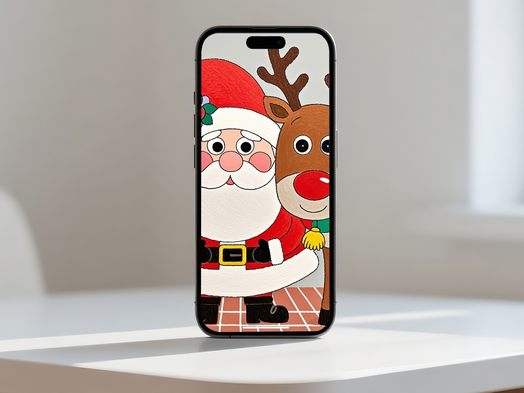 サンタとトナカイの仲良し日和