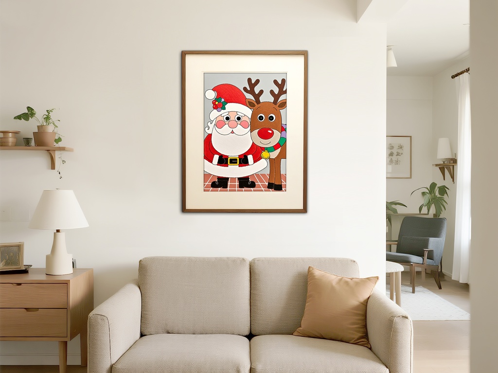 サンタとトナカイの仲良し日和