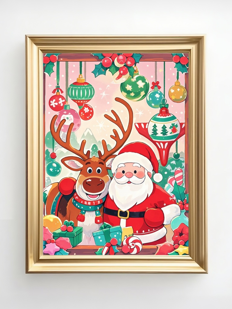 華やぐ工房のサンタ時間