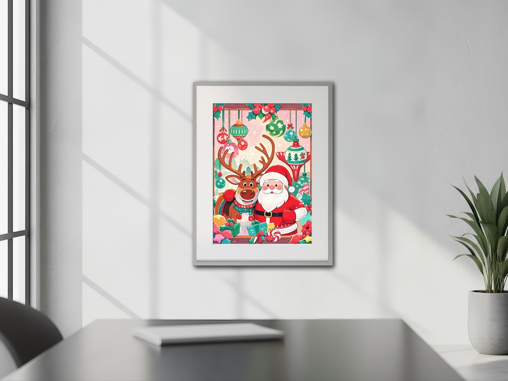 華やぐ工房のサンタ時間