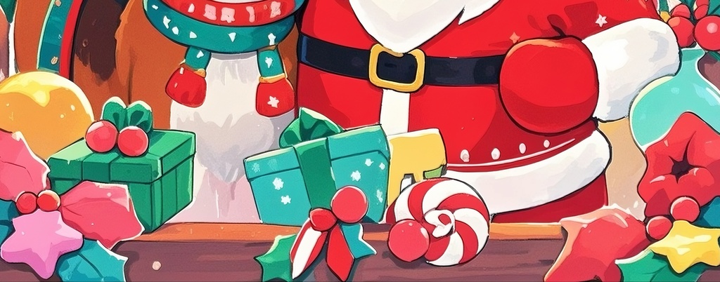 華やぐ工房のサンタ時間