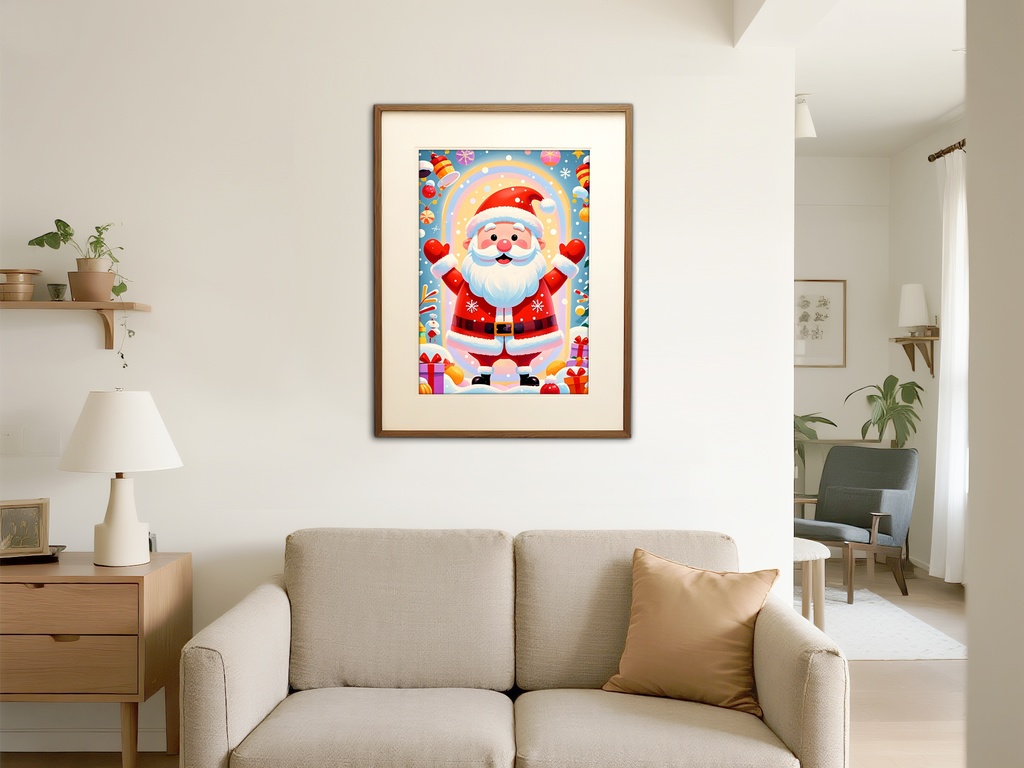 キラめく祝福のサンタ