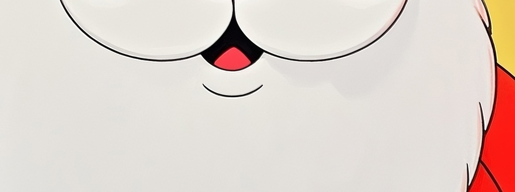 シンプルほっこりサンタ