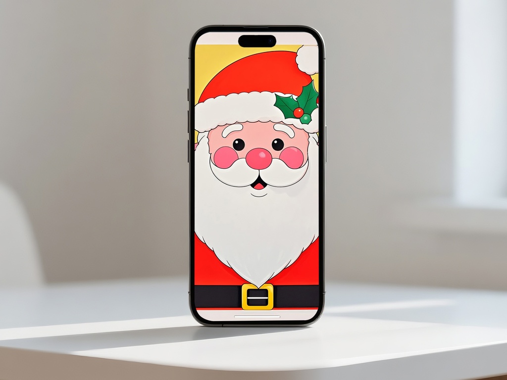 シンプルほっこりサンタ