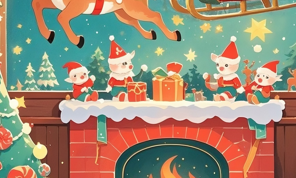 星夜を駆けるサンタの旅