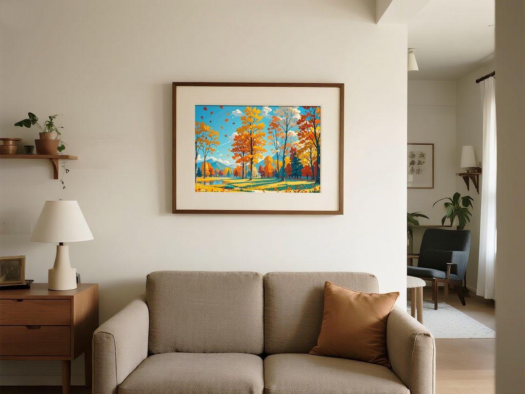 秋風そよぐ林道