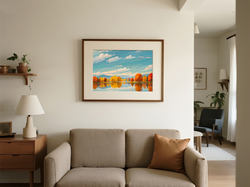 静寂に映る秋景色