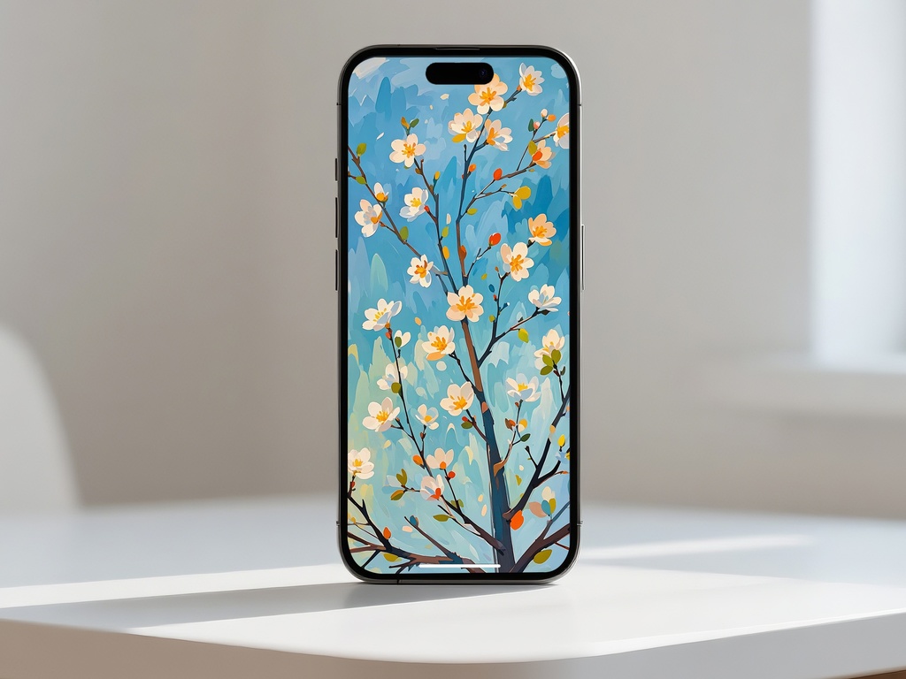 春を告げる白花の木