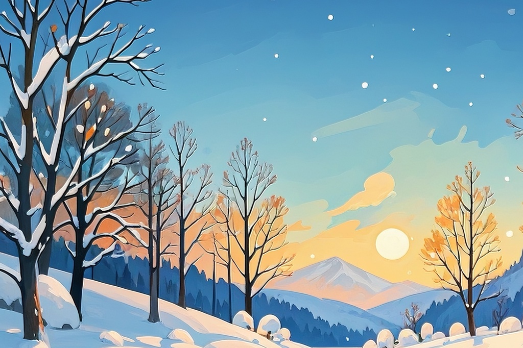 氷の川に陽は昇る