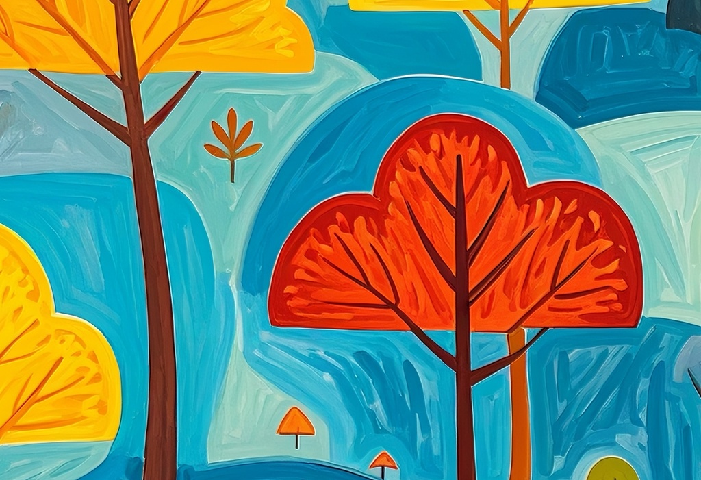 秋色パレットの森