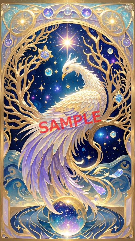 白い鳳凰の浄化と癒し/恋愛運・魅力運アップ