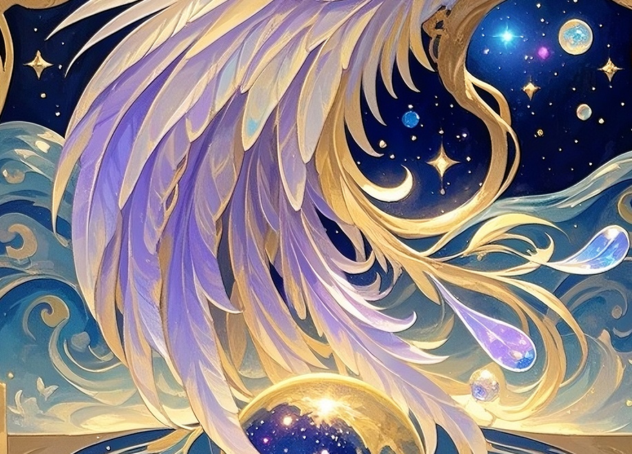 白い鳳凰の浄化と癒し/恋愛運・魅力運アップ