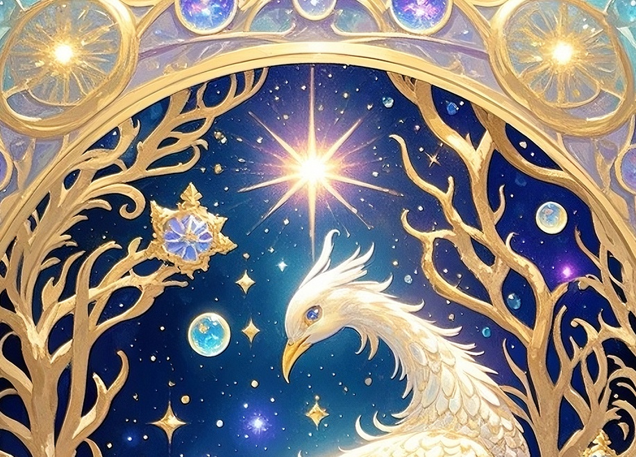 白い鳳凰の浄化と癒し/恋愛運・魅力運アップ