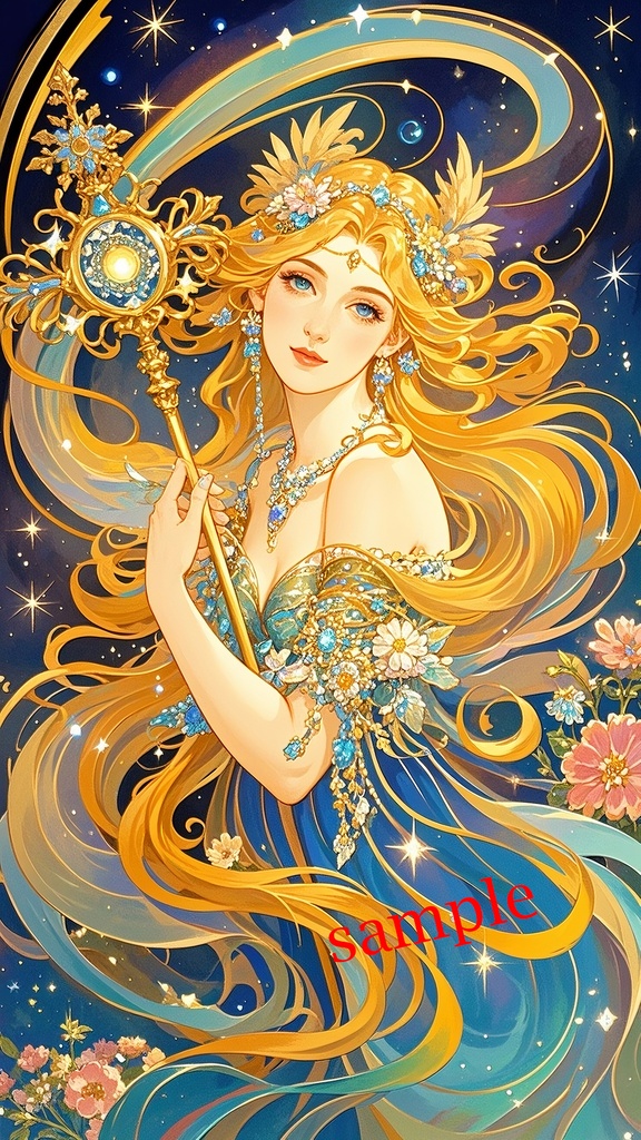 光煌めく黄金の女神 /魅力開花と強運