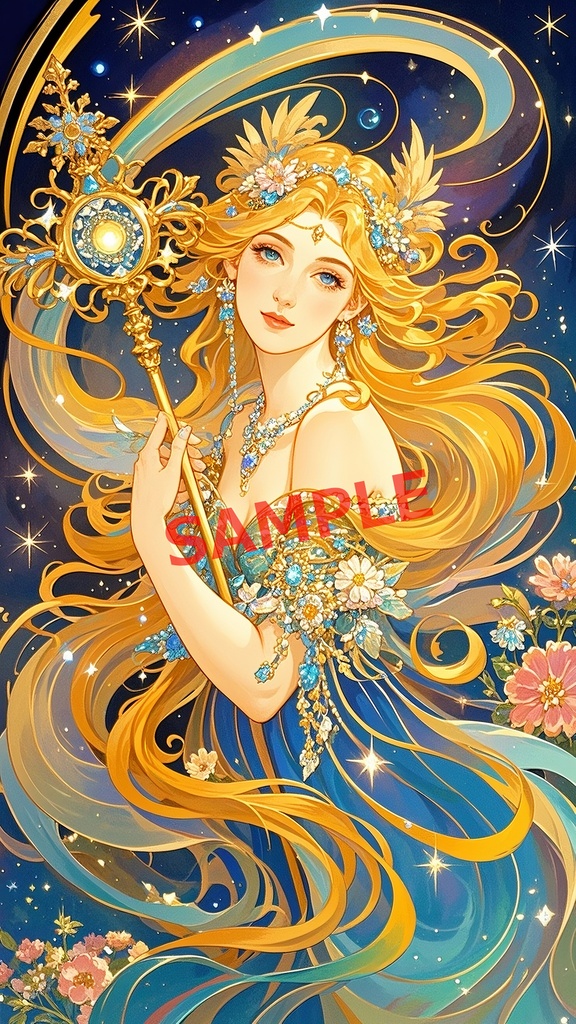 光煌めく黄金の女神 /魅力開花と強運