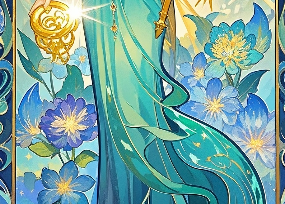 調和と癒しをもたらす水の女神