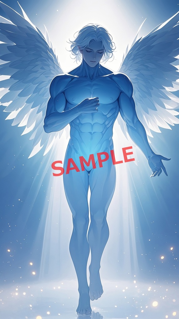 霊的覚醒を促す青いエンジェル