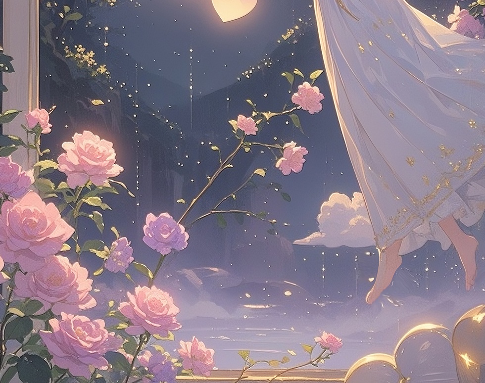 月に捧げる天使の祈り