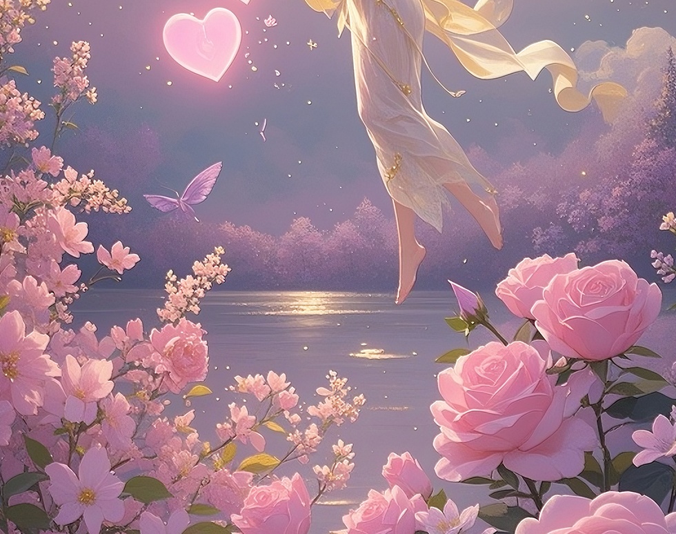 愛情運を優しく高める月夜の天使