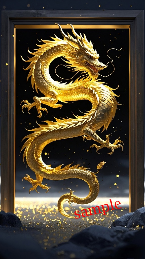 潜在意識を高める黄金龍