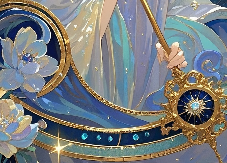星の力を編む幸運の女神