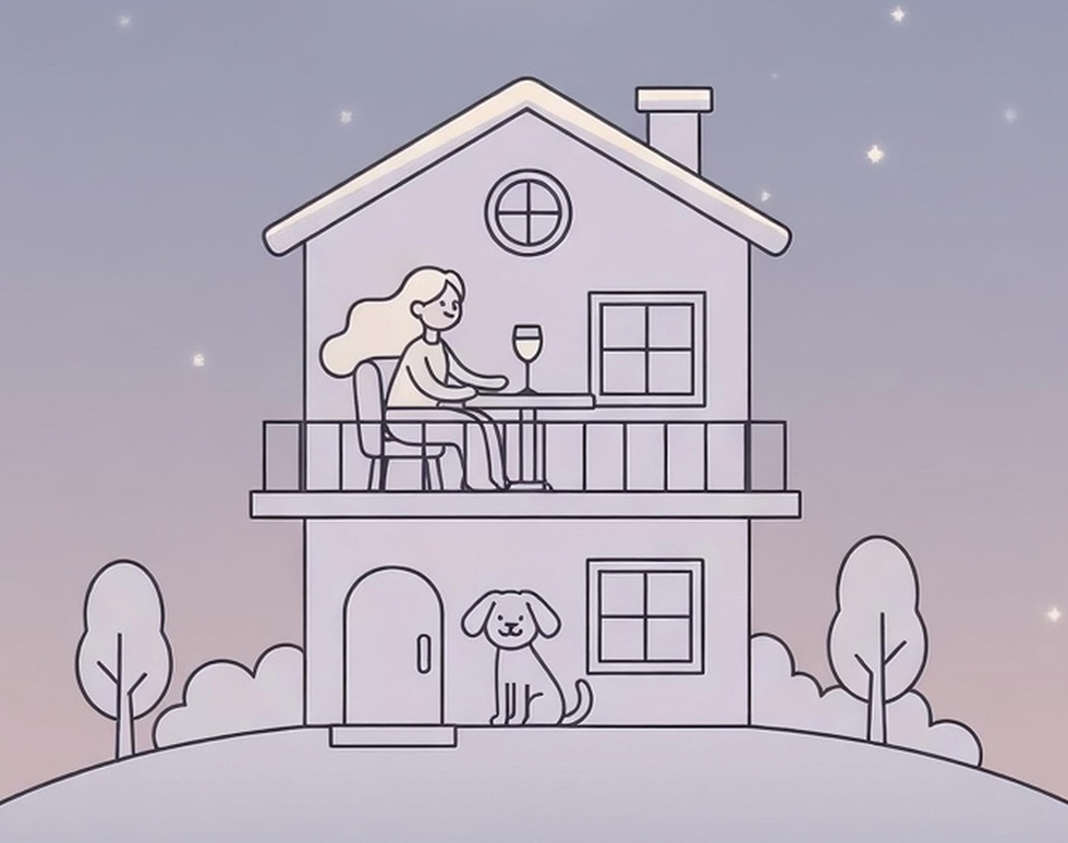 月夜のメルヘンハウス