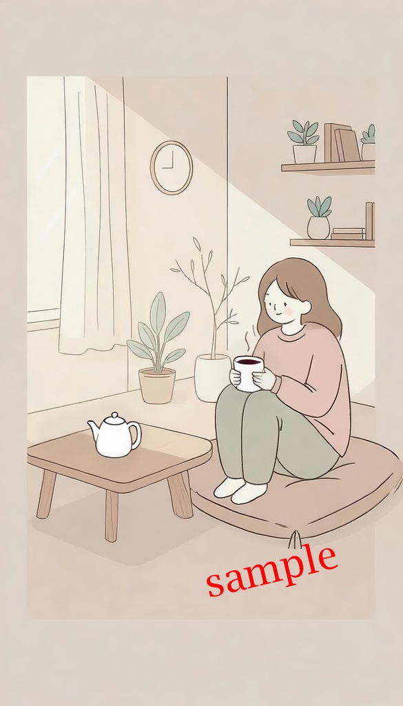 静かなくつろぎの一時