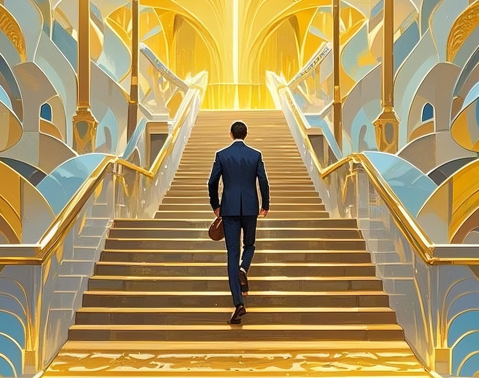 次元上昇のスピリチュアル階段