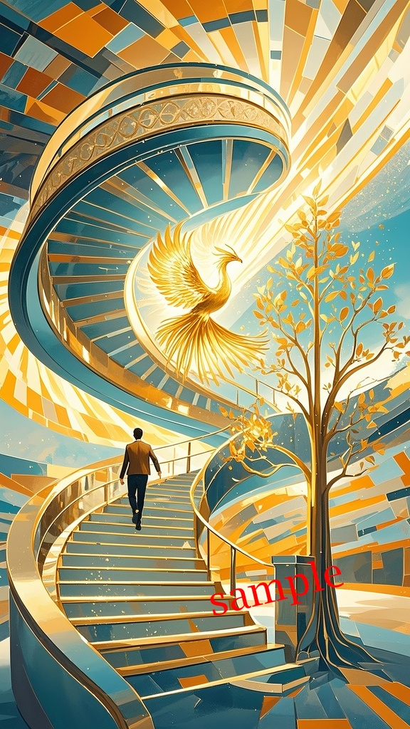 希望へ続く黄金の螺旋階段