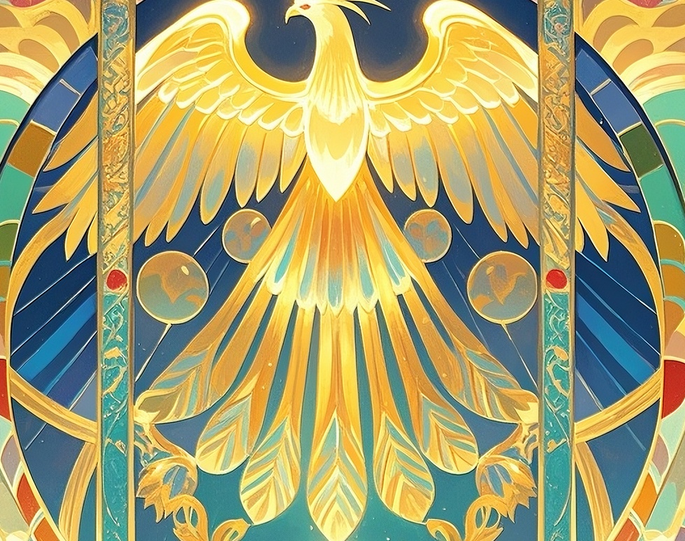 栄光へ導く鳳凰の階段