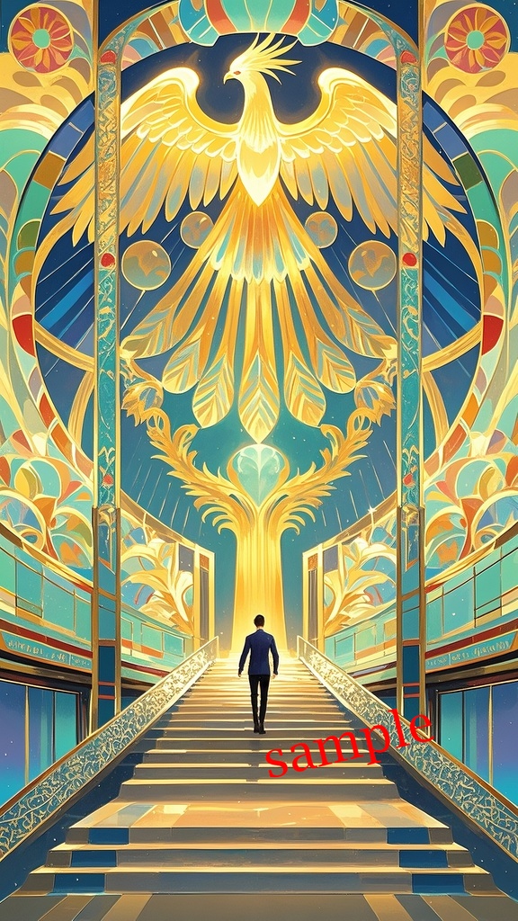 栄光へ導く鳳凰の階段