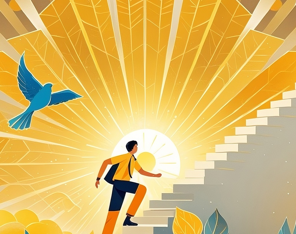 挑戦と飛躍の光